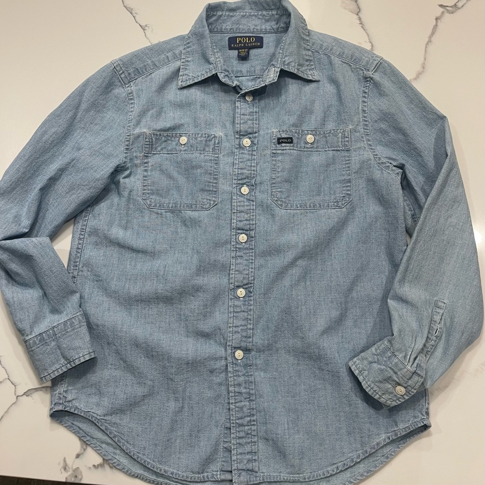 Ralph Lauren Polo Cotton Denim Shirt
